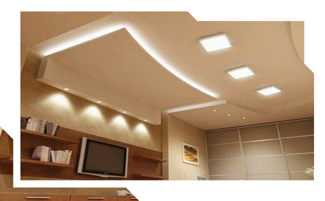 False Ceiling & Light Partitions Installation